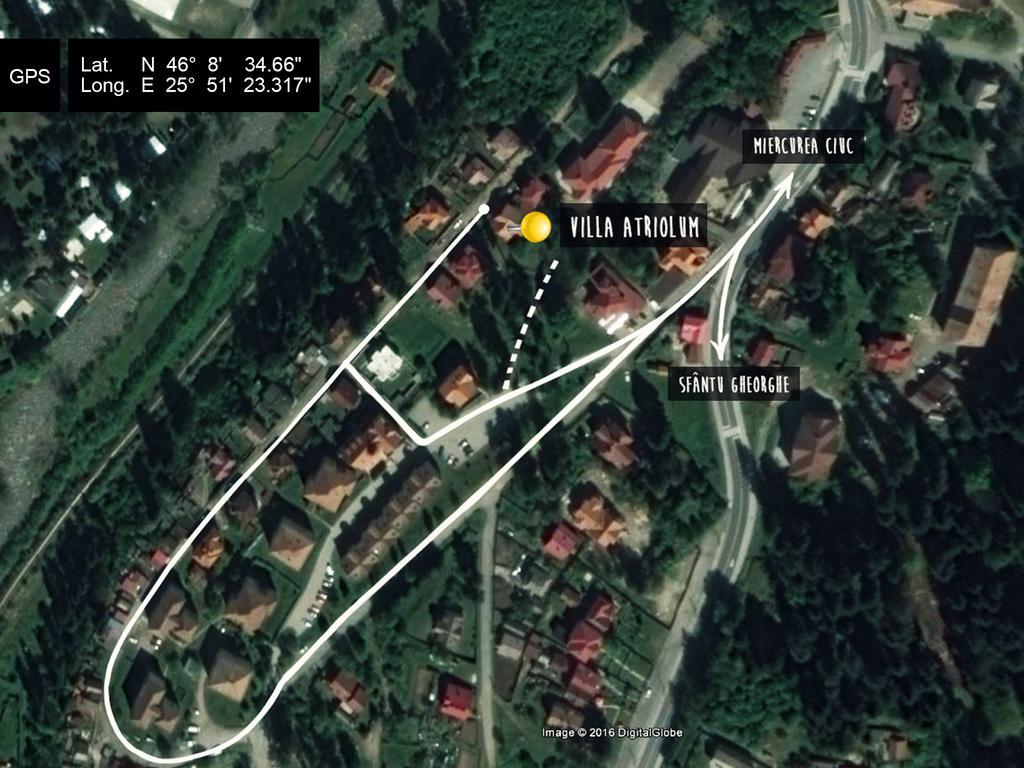 Villa Atriolum BaileTusnad Exteriör bild